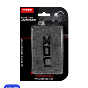 Muñequeras NOX Gris (Pack x2)