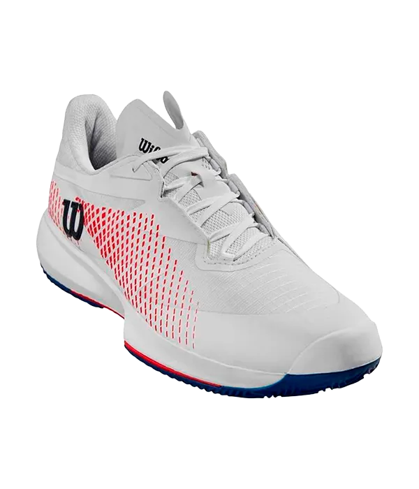 Zapatillas Wilson Kaos Swift 1.5 Clay White/D V Blue/Wilson Red - Imagen 2