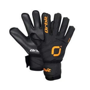 GUANTES DE ARQUERO FÚTBOL ORBIT SHADOW – NEGRO/NARANJA