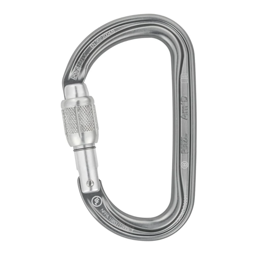 Mosquetón Petzl Am'D SCREW-LOCK