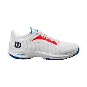 Zapatillas Wilson Hurakn Pro White/Wilson Red/D V Blue