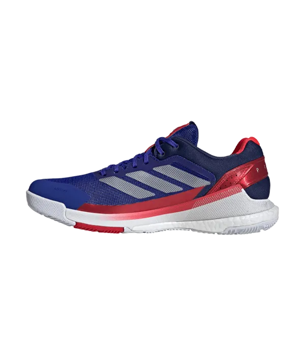 Zapatillas Adidas Crazyquick Boost Padel M Azul/Rojo 2025 - Imagen 2